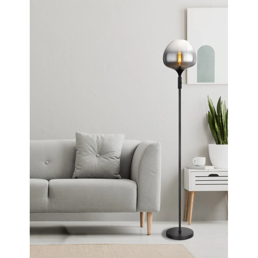Globo - Gulvlampe 1xE27/40W/230V sort