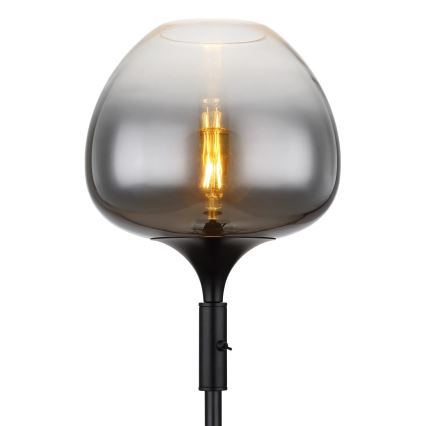 Globo - Gulvlampe 1xE27/40W/230V sort