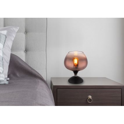 Globo - Bordlampe 1xE27/40W/230V kobber