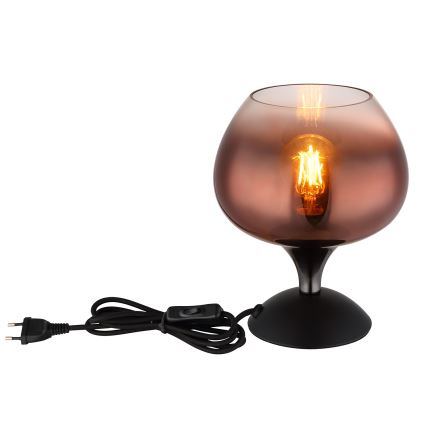 Globo - Bordlampe 1xE27/40W/230V kobber