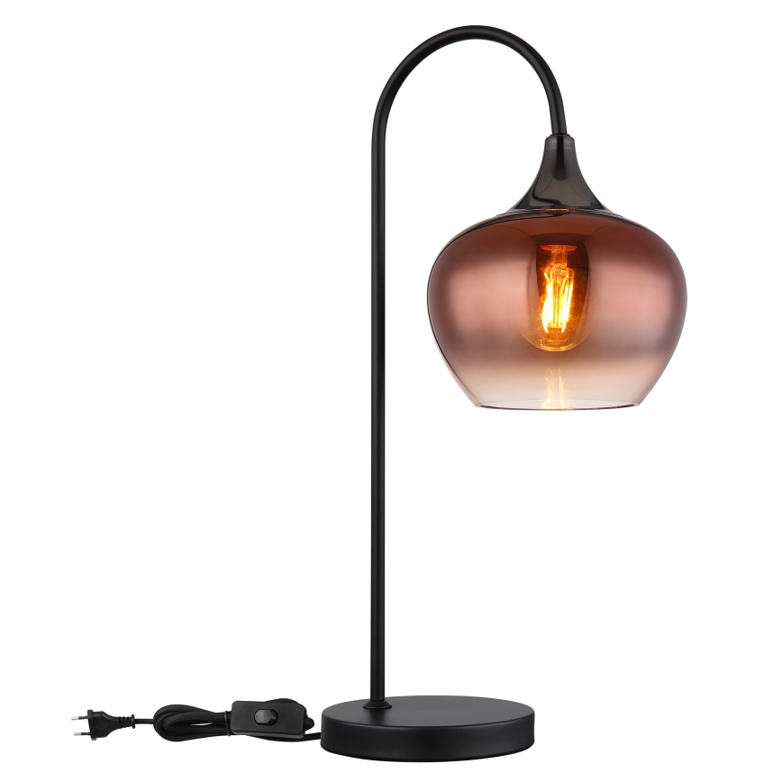 Globo - Bordlampe 1xE27/40W/230V kobber