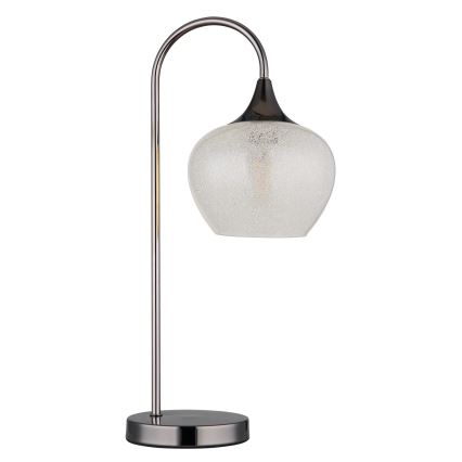 Globo - Bordlampe 1xE27/40W/230V hvid/antracit