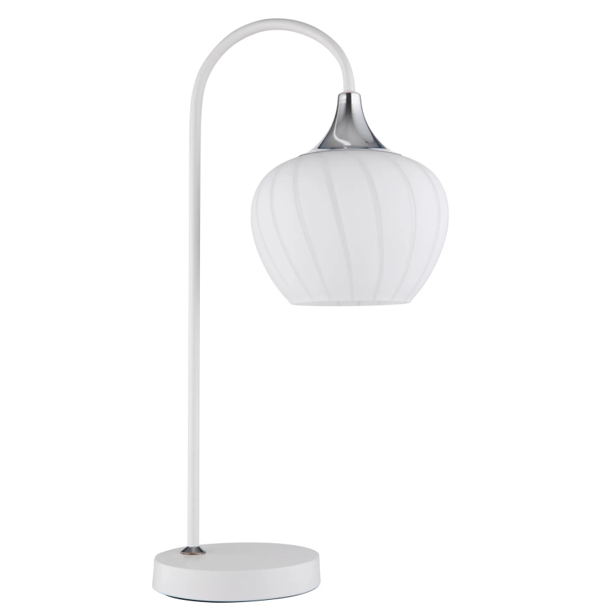 Globo - Bordlampe 1xE27/40W/230V hvid