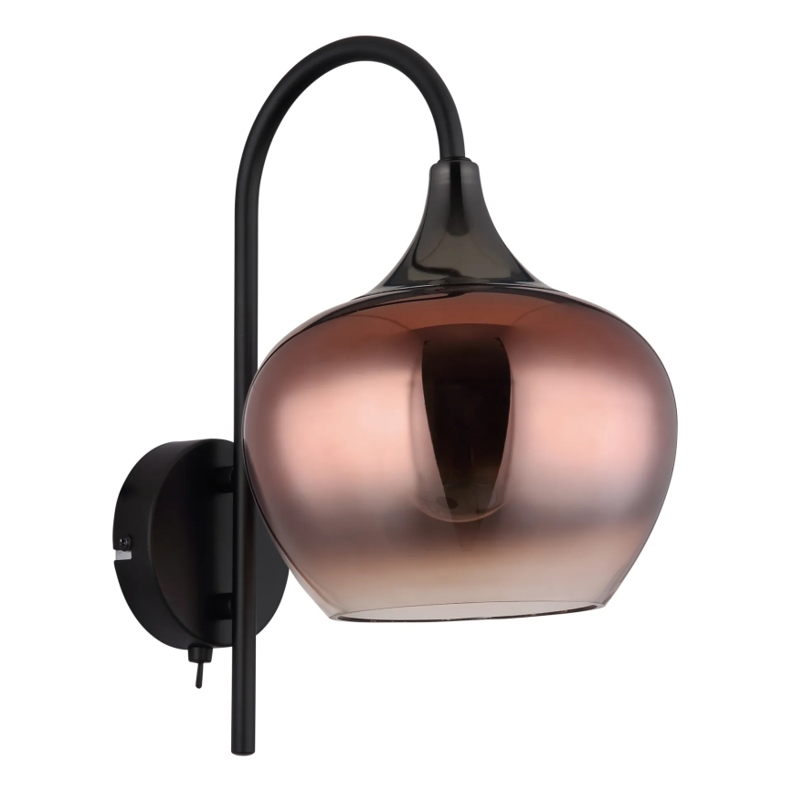 Globo - Væglampe 1xE27/40W/230V kobber