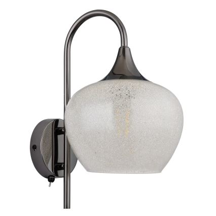 Globo - Væglampe 1xE27/40W/230V hvid/antracit