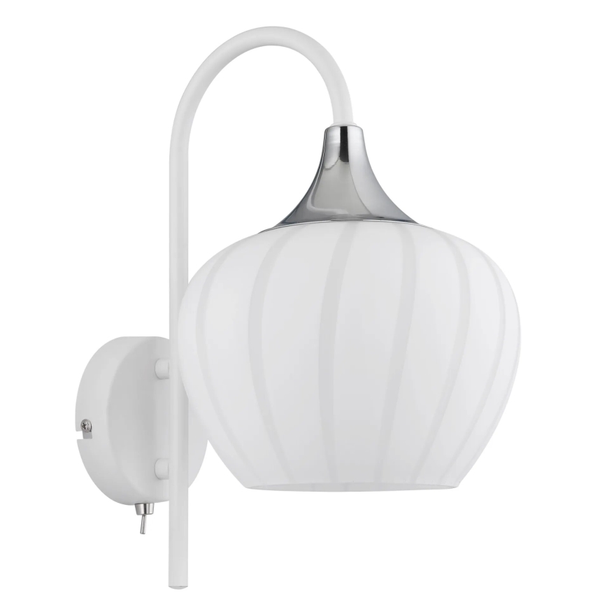 Globo - Væglampe 1xE27/40W/230V hvid