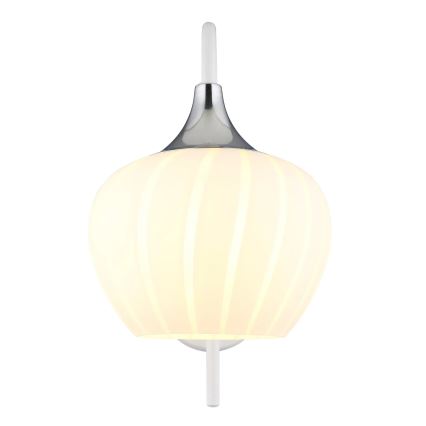 Globo - Væglampe 1xE27/40W/230V hvid