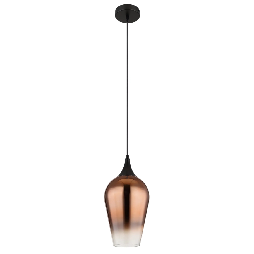 Globo - Pendel 1xE27/60W/230V diameter 18 cm kobber