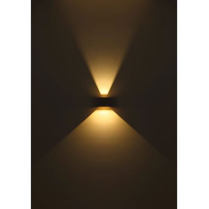 Globo - LED væglampe LED/8W/230V brun