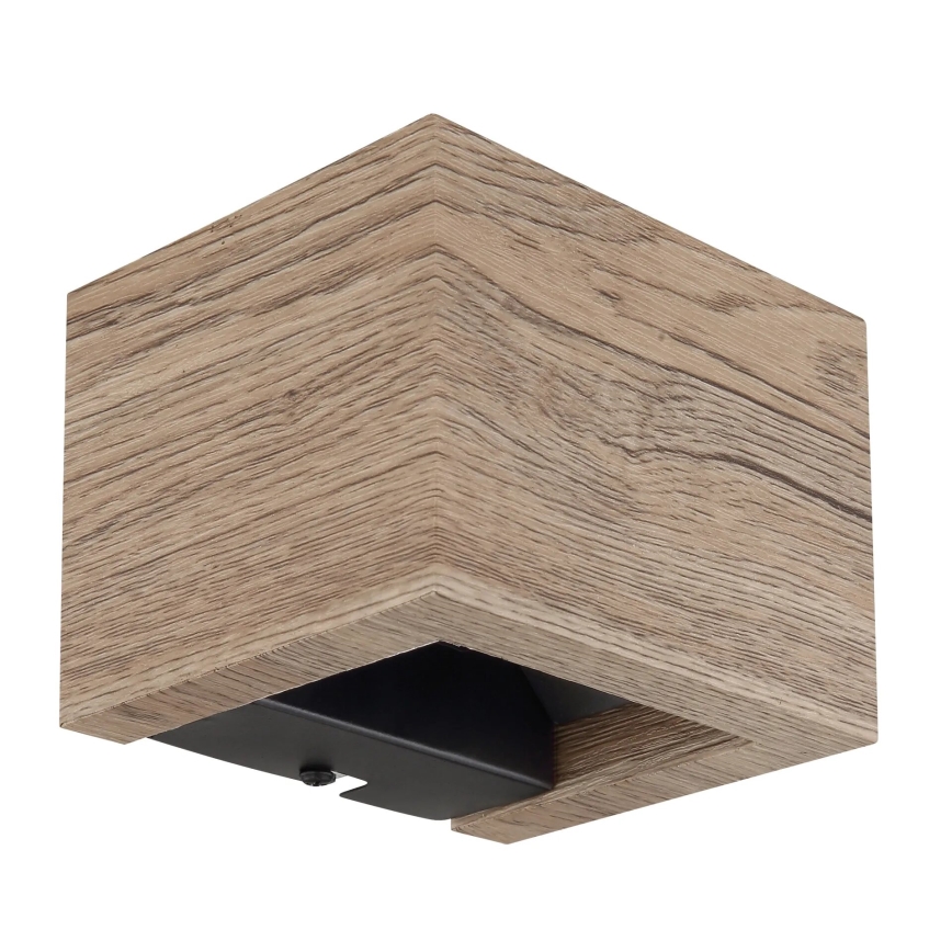 Globo - LED væglampe LED/8W/230V brun