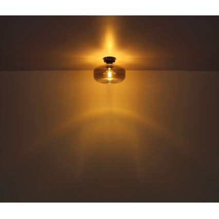 Globo - Loftlampe 1xE27/40W/230V diameter 28 cm grå