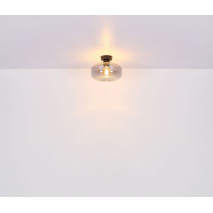 Globo - Loftlampe 1xE27/40W/230V diameter 28 cm grå