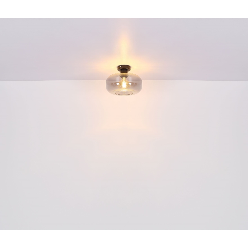 Globo - Loftlampe 1xE27/40W/230V diameter 28 cm grå