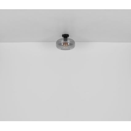 Globo - Loftlampe 1xE27/40W/230V diameter 28 cm grå