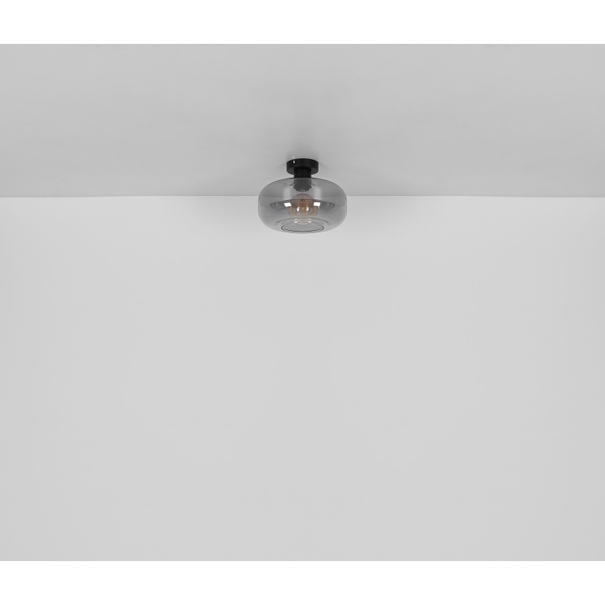 Globo - Loftlampe 1xE27/40W/230V diameter 28 cm grå
