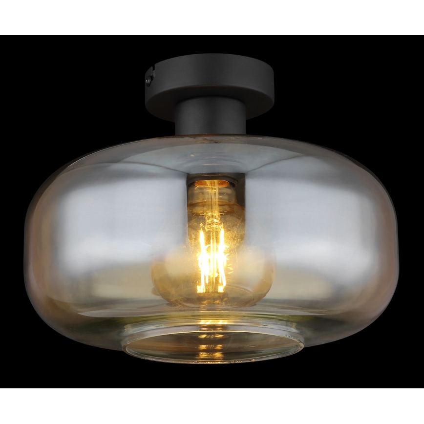 Globo - Loftlampe 1xE27/40W/230V diameter 28 cm transparent