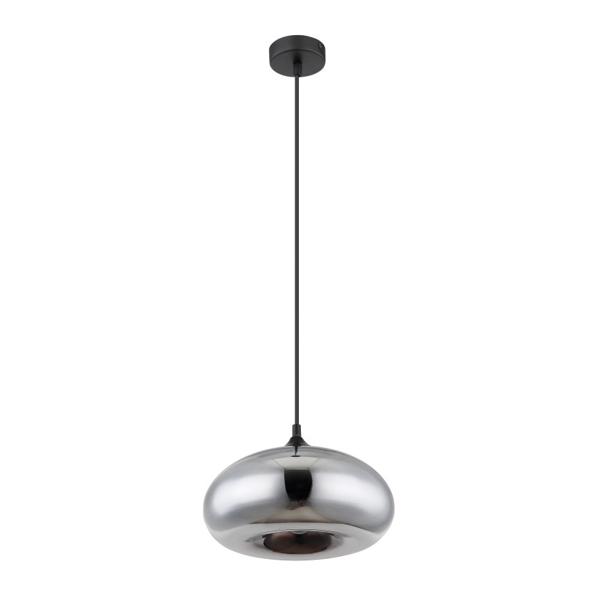 Globo - Lysekrone i snor 1xE27/60W/230V blank krom