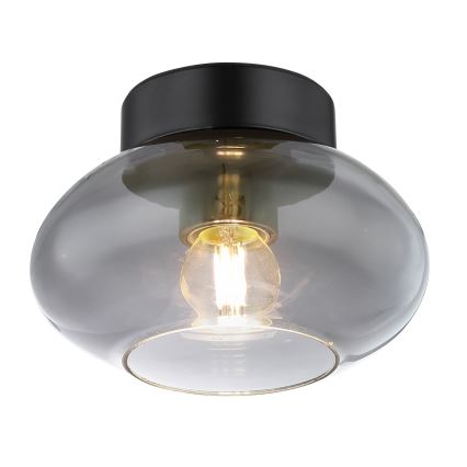Globo - Loftlampe 1xE27ILLU/40W/230V sort