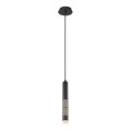 Globo 15630H - LED-pendel på wire PENNY LED/12W/230V 3000K sort