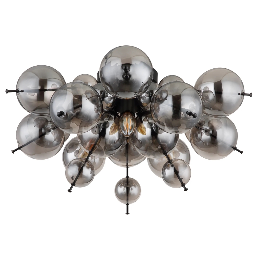 Globo - Loftlampe 3xE14/25W/230V diameter 55 cm sort