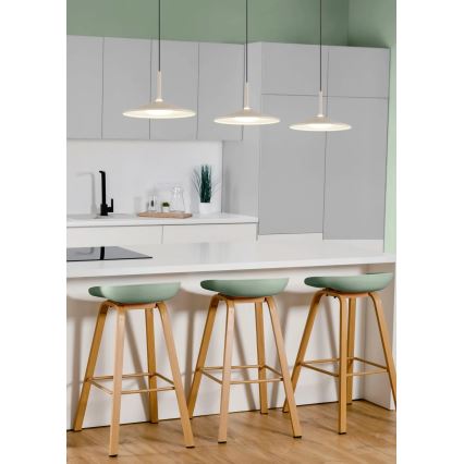 Globo - LED pendel på wire LED/24W/230V 4000K beige