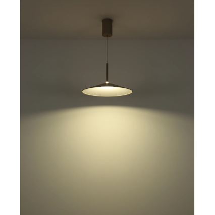 Globo - LED-pendel med wireophæng LED/18W/230V 4000K beige