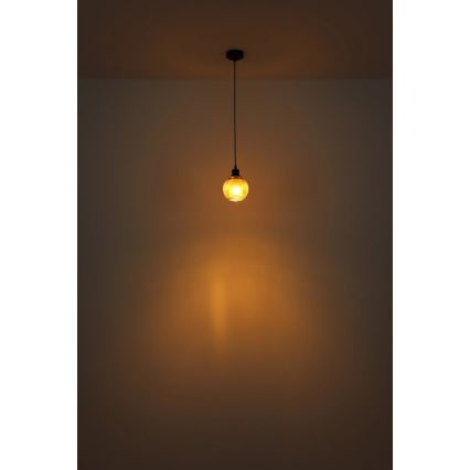 Globo - Pendel 1xE27/25W/230V diameter 15 cm kobber