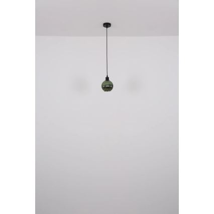 Globo - Pendel 1xE27/25W/230V diameter 15 cm kobber