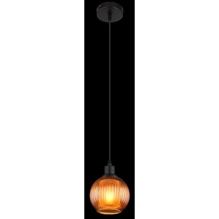 Globo - Pendel 1xE27/25W/230V diameter 15 cm kobber