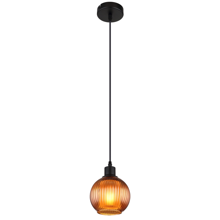 Globo - Pendel 1xE27/25W/230V diameter 15 cm kobber