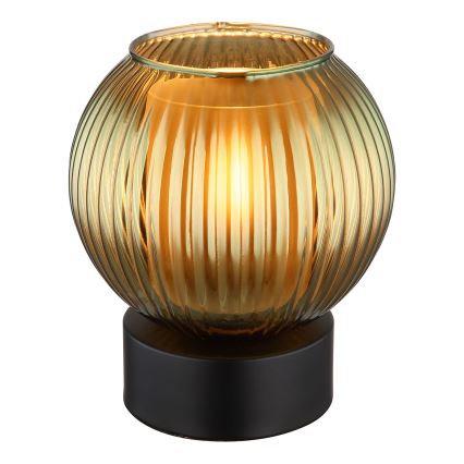 Globo - Bordlampe 1xE27/25W/230V diameter 15 cm grøn