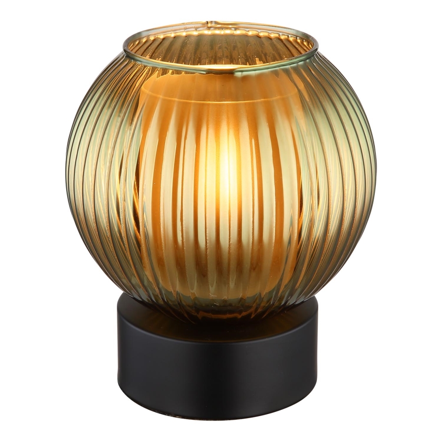 Globo - Bordlampe 1xE27/25W/230V diameter 15 cm grøn