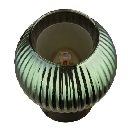 Globo - Bordlampe 1xE27/25W/230V diameter 15 cm grøn