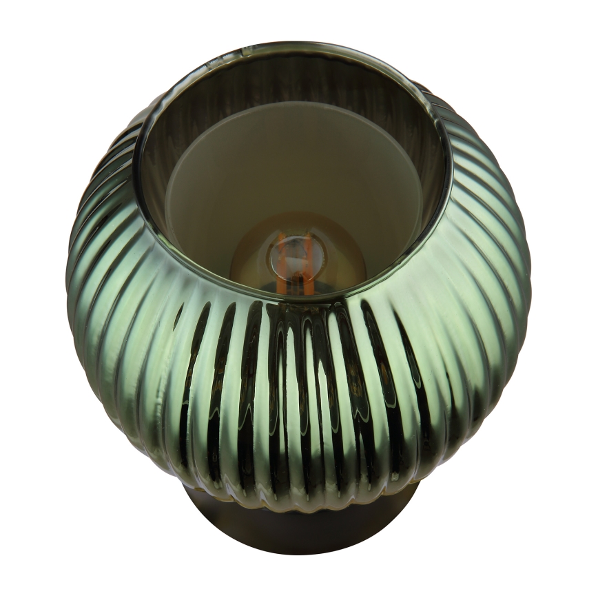 Globo - Bordlampe 1xE27/25W/230V diameter 15 cm grøn