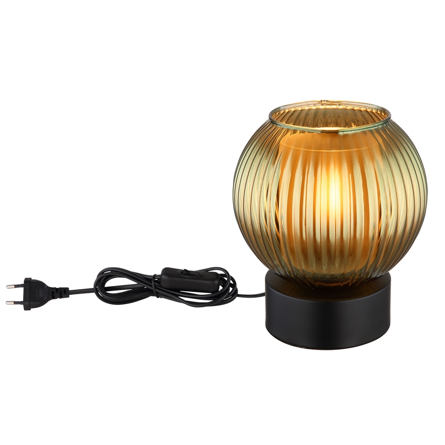 Globo - Bordlampe 1xE27/25W/230V diameter 15 cm grøn