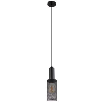 Globo - Pendel 1xE27/60W/230V sort