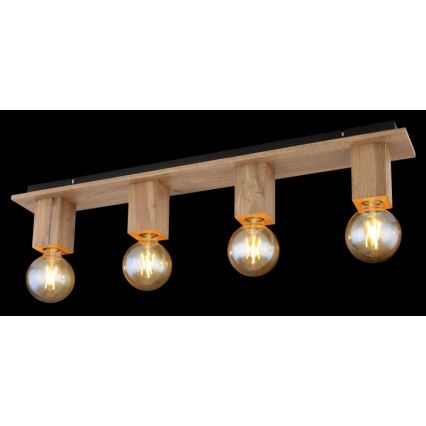 Globo 15655-4D - Loftlampe ERNA 4xE27/60W/230V
