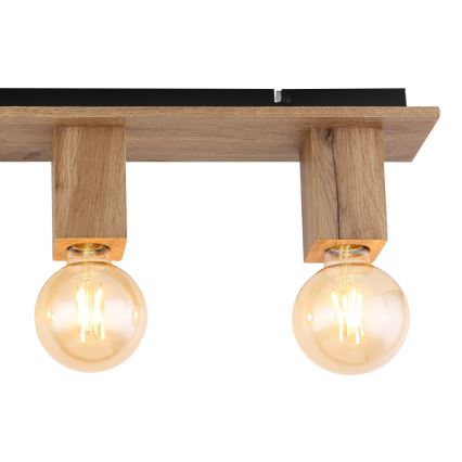 Globo 15655-4D - Loftlampe ERNA 4xE27/60W/230V