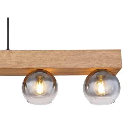 Globo - Loftlampe med wire 5xE27/40W/230V