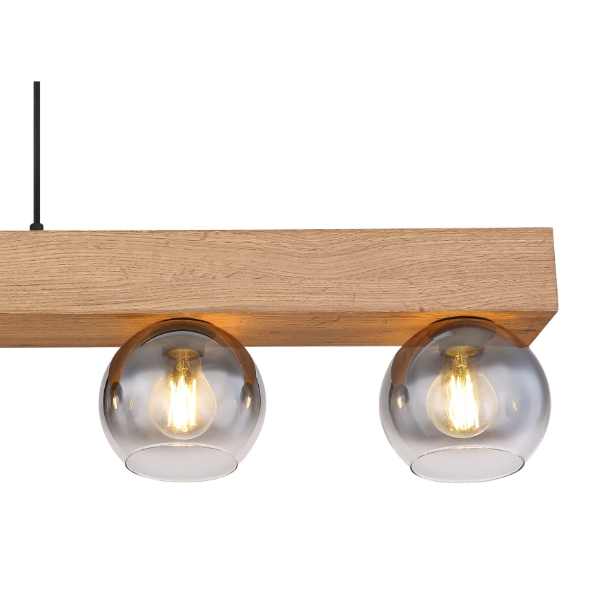 Globo - Loftlampe med wire 5xE27/40W/230V