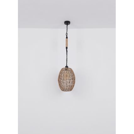 Globo - Lysekrone i snor 1xE27/60W/230V