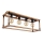 Globo 15691-4D - Loftlampe VERNON 4xE27/60W/230V