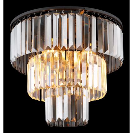 Globo - Loftlampe 3xE27/40W/230V diameter 40 cm sort