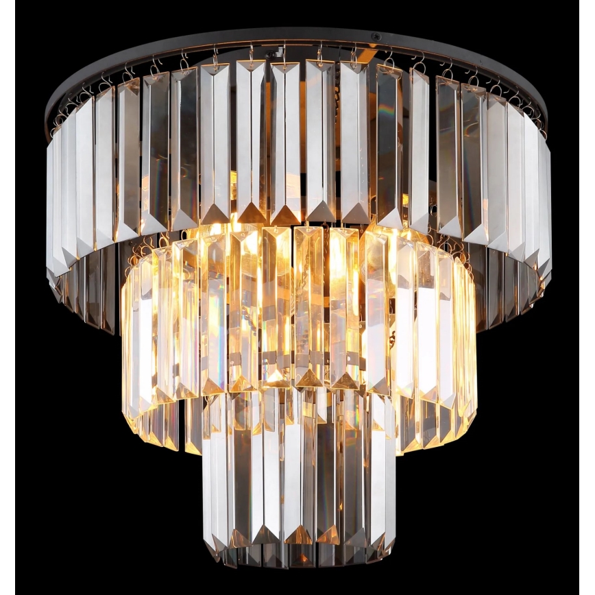 Globo - Loftlampe 3xE27/40W/230V diameter 40 cm sort