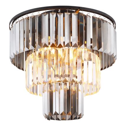 Globo - Loftlampe 3xE27/40W/230V diameter 40 cm sort