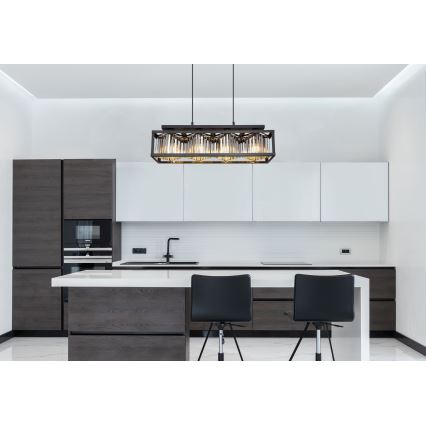 Globo - Loftlampe på ledning 4xE27/40W/230V