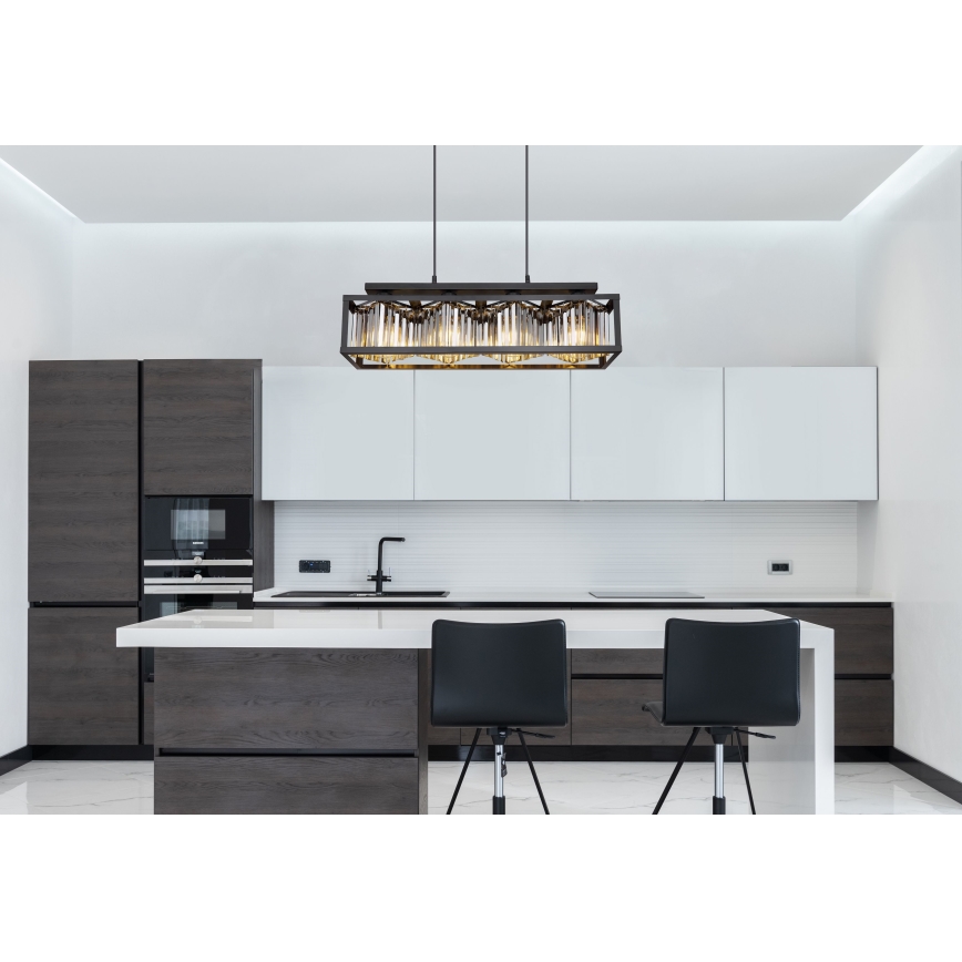 Globo - Loftlampe på ledning 4xE27/40W/230V