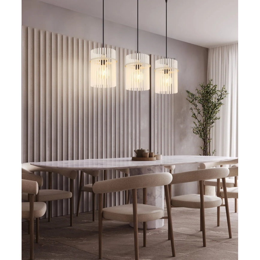 Globo - Pendel med wireophæng 3xE27/60W/230V