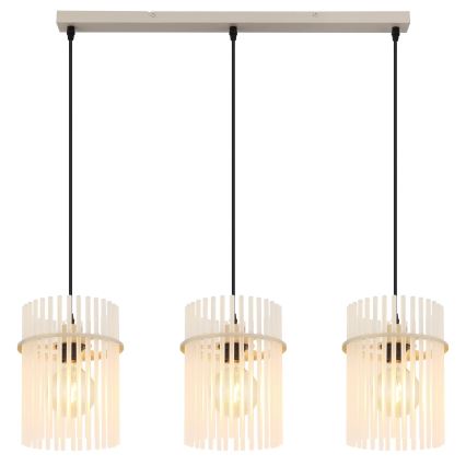 Globo - Pendel med wireophæng 3xE27/60W/230V