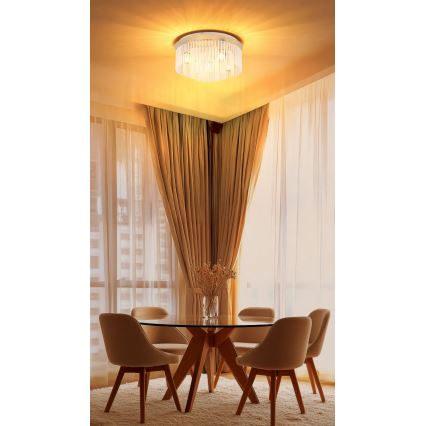 Globo - Loftlampe 5xE27/60W/230V Ø 50 cm